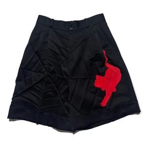 SS20 spiderweb beaded short